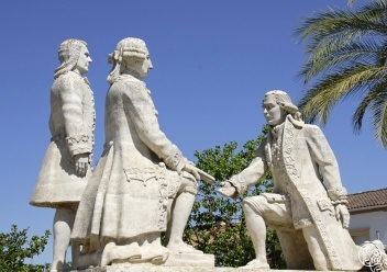 King Carlos III, Don Pablo de Olávide and the count of Campomares