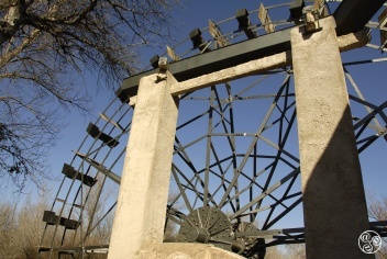 Noria de Aceña - Cuevas de San Marcos © Michelle Chaplow