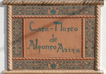 The home and Museum of Alfonso Ariza © Michelle Chaplow