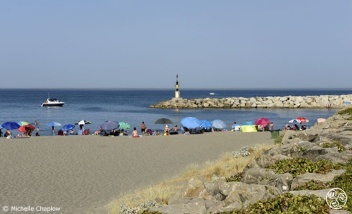 Torreguadiaro beach next to Sotogrande beach 