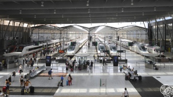 Malaga - Maria Zambrano Railway Station  © Michelle Chaplow