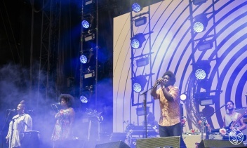 Michael Kiwanuka at the Andalucia Big festival  © Michelle Chaplow