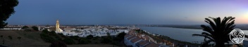 Panoramic view of Ayamonte