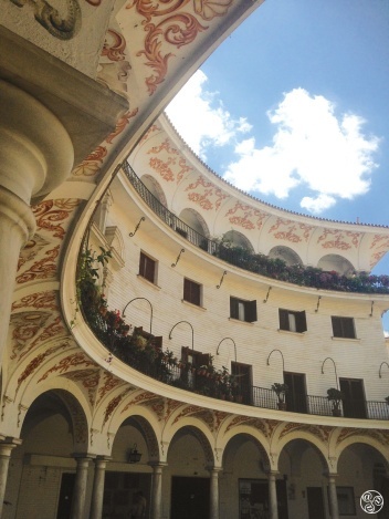  Plaza Cabildo in Seville © Fiona Flores Watson