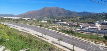 The view for the top of Estepona´s Rainbow steps. 11-04-2024