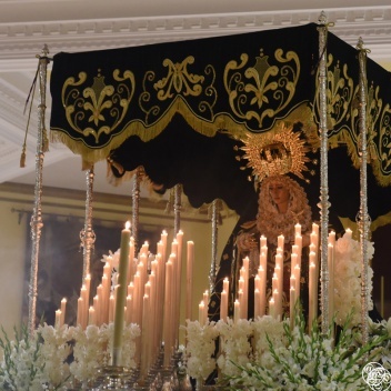 Holy week in Estepona. Our lady of Hope / Virgen de la Ezperanza ©Michelle Chaplow