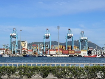 Andalucia The shipping port of Algeciras  © Michelle Chaplow