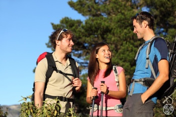 Friends hiking © iStock