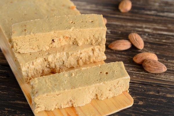 One of Andalucia´s most popular Christmas sweets, Almond turrón is an almond nougat made with local almonds and honey© istockphoto