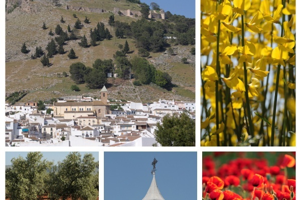 Archidona nestled in the foothills of the Sierra de Gracia © Michelle Chaplow