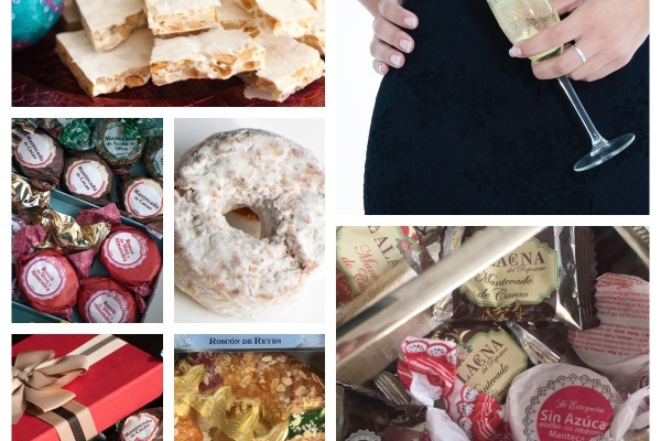 Celebrate Christmas with delicious treats and a chilled glass of Cava © Michelle Chaplow