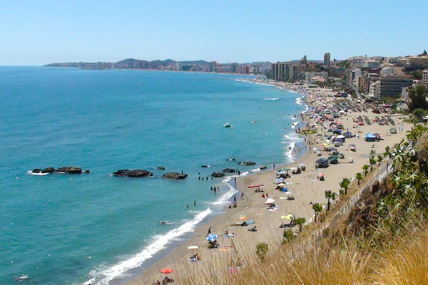 The expansive beaches of Fuengirola, a holiday calls © Michelle Chaplow