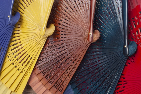 Keep cool during the festivals with an Andalucian fan © Michelle Chaplow