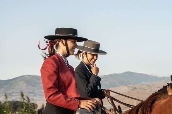 Horse ridding is enjoyed by people of all ages in Andalucia. © Michelle Chaplow