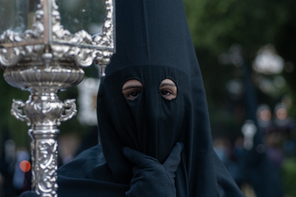 Nazarenos play and important role in the holy week processions © Michelle Chaplow