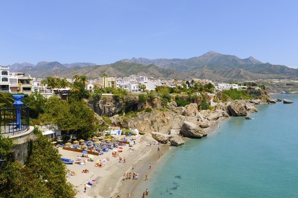 Picturesque coastal town of Nerja