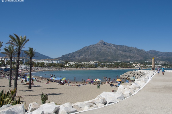 Marbella beach life © Michelle Chaplow