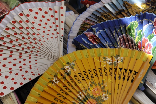 If you’re visiting Seville between June and September, a traditional Spanish fan (abanico) will quickly become your best friend. © Michelle Chaplow