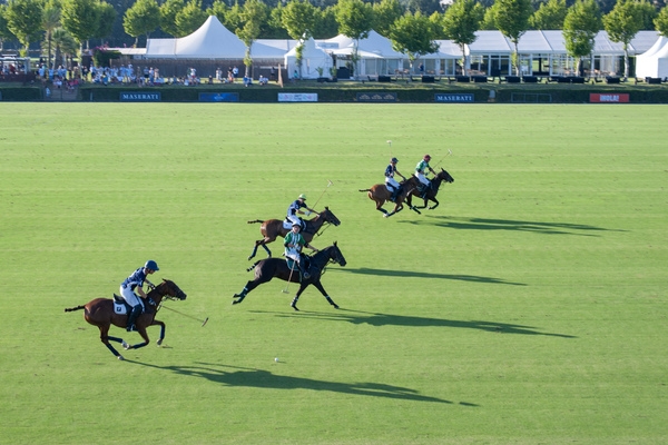  Polo, often dubbed the "sport of kings," is a fast action, team game played on horseback  © Michelle Chaplow