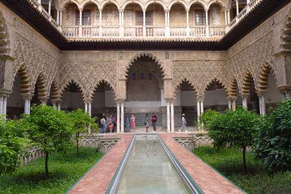 The Alcázar of Seville Moorish Architecture  © Michelle Chaplow