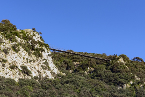 There is a very impressive skywalk within the upper rock, nature reserve © Michelle Chaplow