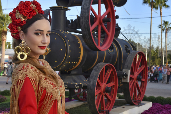 The feria season in Andalucia, starts in Seville in April and closes in October in San Pedro de Alcanatra © Michelle Chaplow