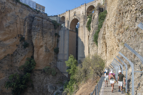 El Tajo gorge walkway ©Michelle Chaplow