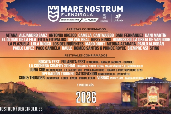 Marenostrum Fuengirola poster 2026