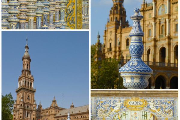 Plaza de España, Seville, Andalucia  © Michelle Chaplow