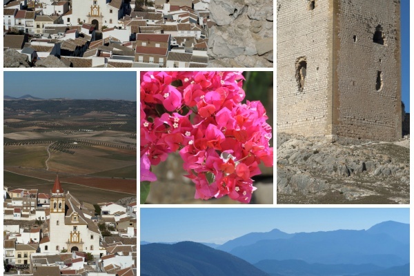 There are wonderful views from the Castle of Teba  © Michelle Chaplow