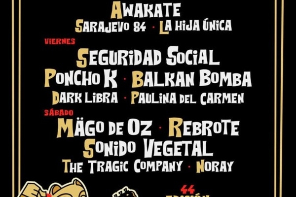   El Festival de Rock del Zaidín, Granada - 2026