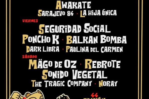   El Festival de Rock del Zaidín, Granada - 2026