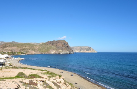 The landscape of Las Negras © Michelle Chaplow