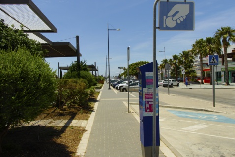 Parking meter in San Pedro © Gonzalo Alvarez