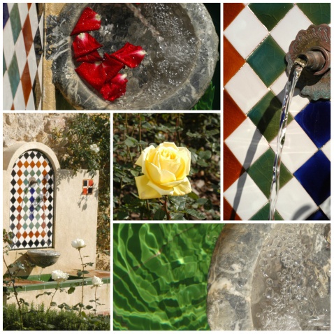 Moorish style gardens in Arcos © Michelle Chaplow 