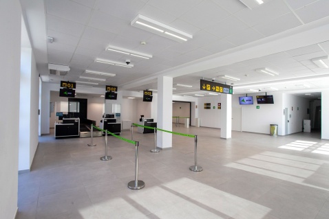 Three new check in desks at Cordoba Airport. Photo AENA