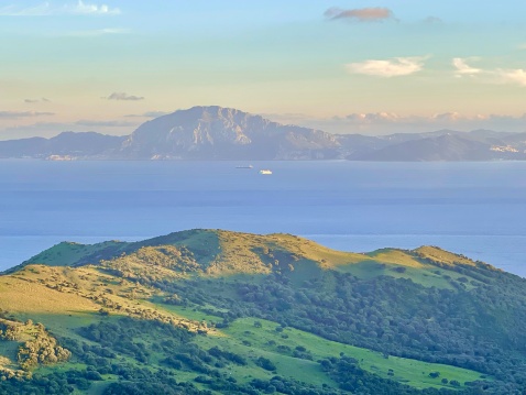 El mirador del Estrecho is a viewpoint which offers exceptional views over the Strait of Gibraltar and the African Coastline © Michelle Chaplow. 