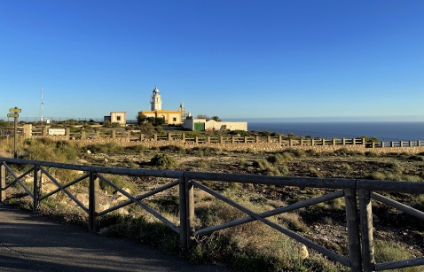The Mesa Roldan Lighthouse was inaugurated on December 31, 1863, and became electric in 1972  Michelle Chaplow