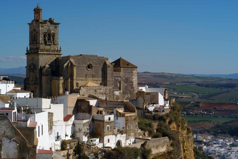The Church of San Pedro, perched in a perilous cliffhanger of a position