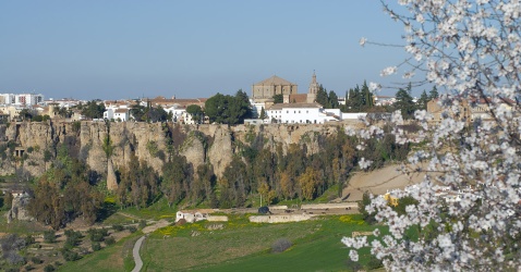 View of Ronda town from the hermitage Virgin de la Cabeza (c) Michelle Chaplow
