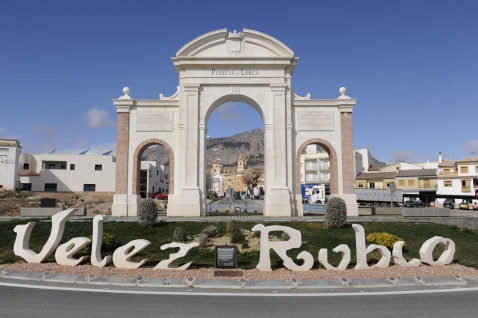 Puertas de Lorca, the grand entrance to Vélez-Rubio (c) Michelle Chaplow