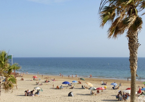 The beach at Rota © Michelle Chaplow