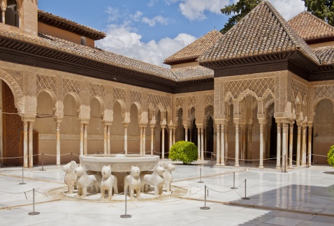 Patio de los Leones is a highlight of any visit to the Alhambra. © Michelle Chaplow