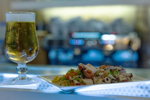 The perfect tapa, salpicón de mariscos © Michelle Chaplow