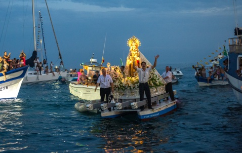 Virgen del Carmen festival on July 16