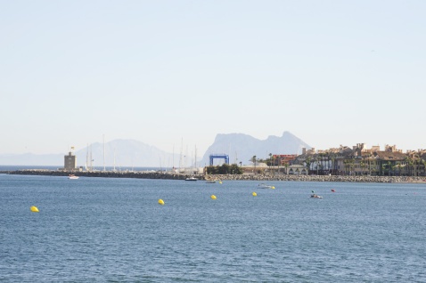 View of Sotogrande Marina from Torreguadiaro