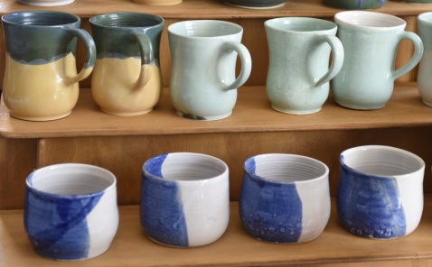 Beautiful ceramics by Alicia Correcher  © Michelle Chaplow