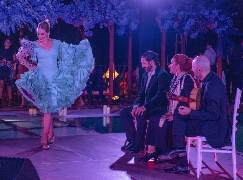 There was live Flamenco too! © Michelle Chaplow