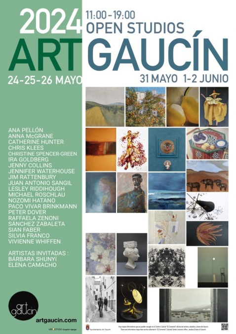 Art Gaucin Open Studio 2024 poster