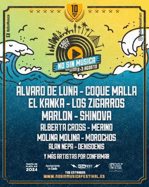 No Sin Musica, Cadiz 2024 Lineup